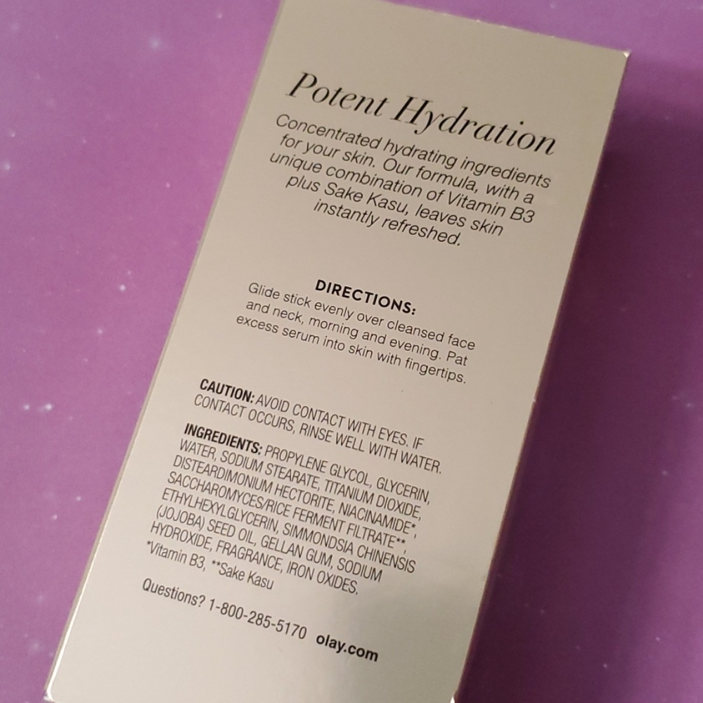2/$20 OLAY Refreshing Pressed Serum Stick - Picture 2 of 2